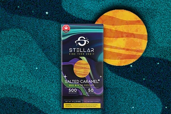 Stellar - Salted Caramel Bar 500mg