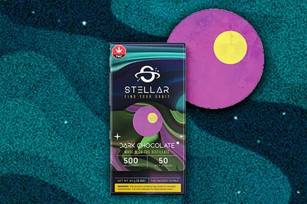 Stellar - Dark Chocolate Bar 500mg