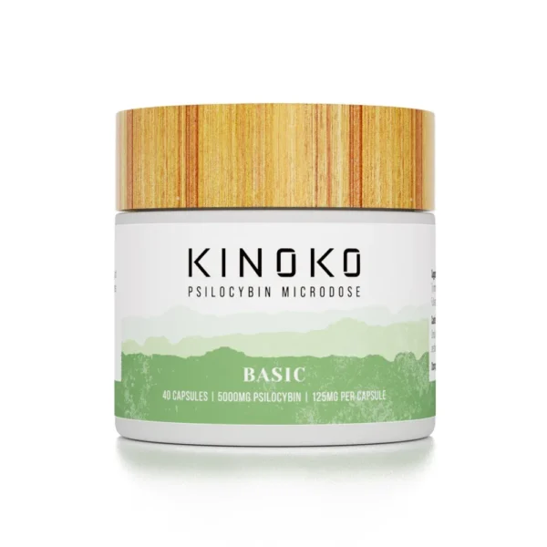 Kinoko Microdose Mushroom Capsules (5000mg) - Basic