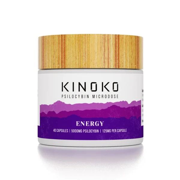 Kinoko Microdose Mushroom Capsules (5000mg) - Energy