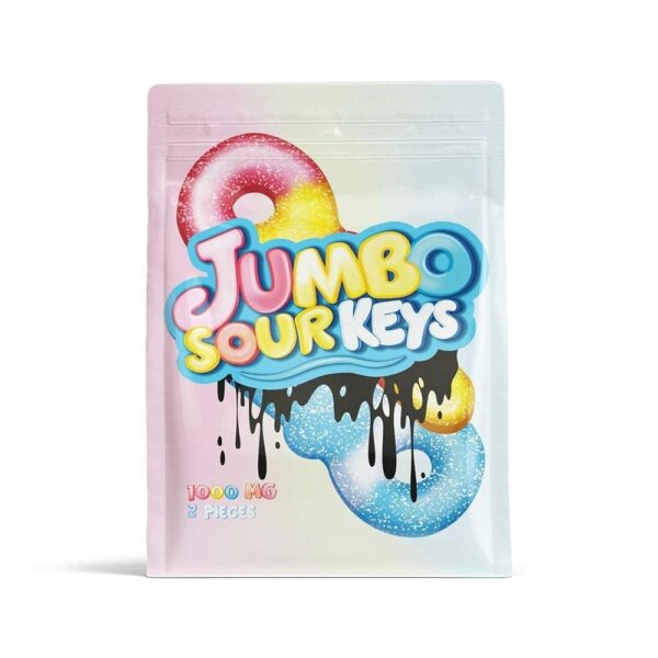 Jumbo Sour Keys (1000mg)