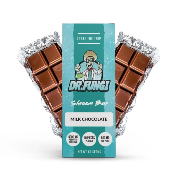 Dr. Fungi Shroom Chocolate Bar - Milk Chocolate 5000mg