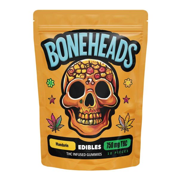Boneheads 750mg edibles mandarin