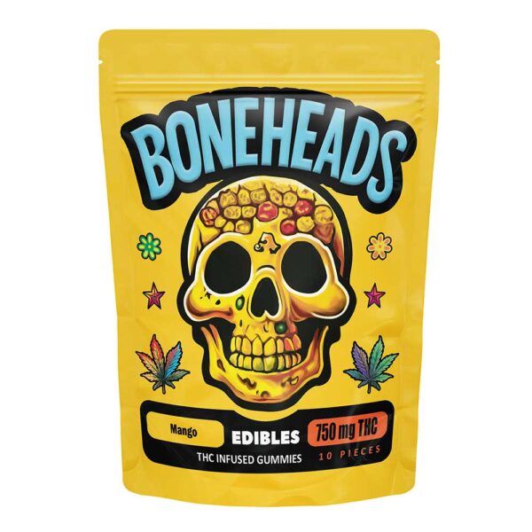 Boneheads 750mg edibles mango