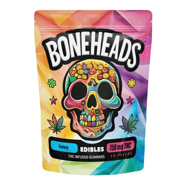 Boneheads 750mg edibles variety pack