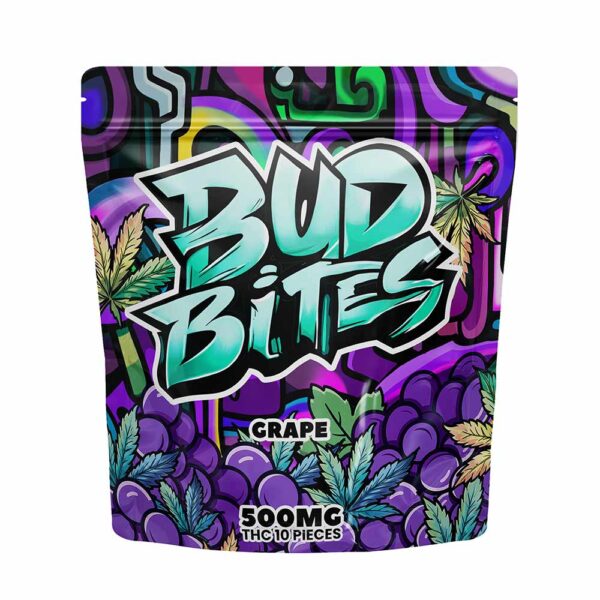 bud bites 500mg edibles grape