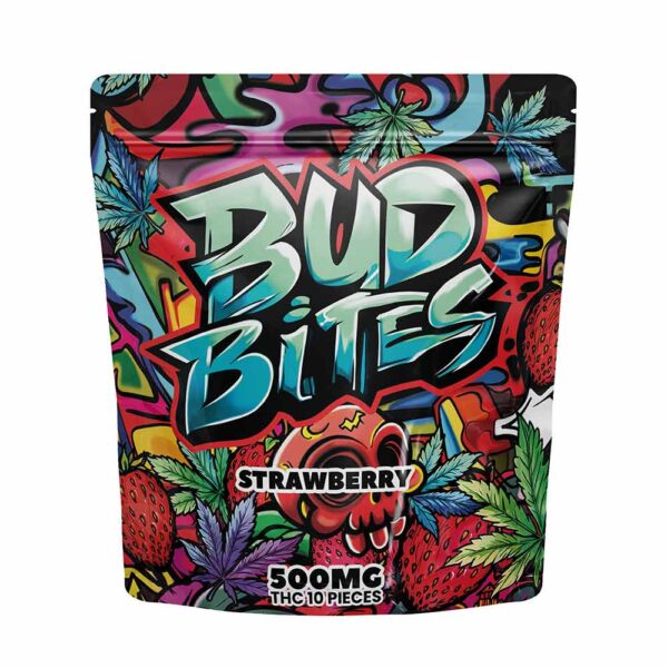 bud bites 500mg edibles strawberry