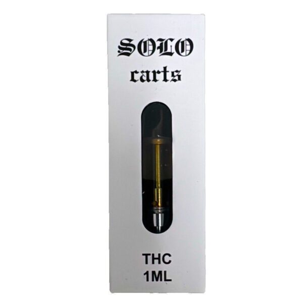 Solo LIVE RESIN TERPS Vape Cartridge - Death Berry 1g