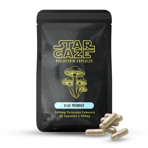 StarGaze Blue Meanie – Mushroom Capsules (5000mg)