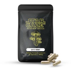 StarGaze White Rabbit – Mushroom Capsules (5000mg)