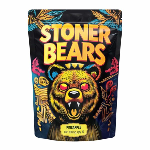 Stoner bears 300mg edible pineapple