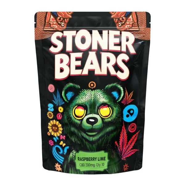 Stoner bears 300mg edible raspberry lime